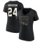 Women's Brendan Brisson 2023 Western Conference Champions Goal Tender V-Neck T-Shirt - Black