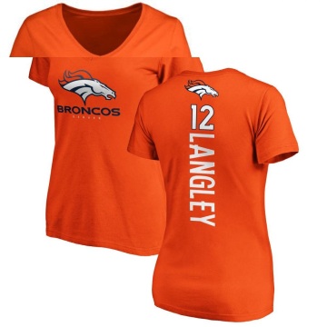 Women's Brendan Langley Backer Slim Fit T-Shirt - Orange