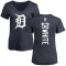 Women's Brendan White Backer Slim Fit T-Shirt - Navy