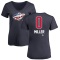 Women's Brenden Miller Name and Number Banner Wave V-Neck T-Shirt - Navy