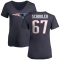 Women's Brenden Schooler Name & Number T-Shirt - Navy