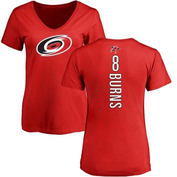 Women's Brent Burns Backer T-Shirt - Red