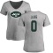 Women's Brent Laing Name & Number Slim Fit T-Shirt - Ash