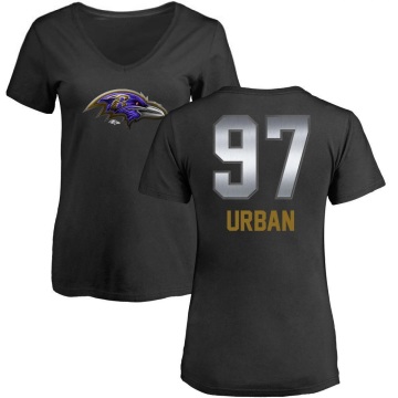 Women's Brent Urban Midnight Mascot T-Shirt - Black