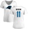 Women's Brenton Bersin Name & Number Slim Fit T-Shirt - White