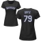 Women's Brenton Doyle Name & Number T-Shirt - Black