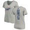 Women's Brett Butler Backer Slim Fit T-Shirt - Ash