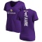 Women's Brett Favre Backer Slim Fit T-Shirt - Purple