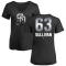 Women's Brett Sullivan Midnight Mascot V-Neck T-Shirt - Black