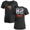 Women's Brett Wisely Midnight Mascot V-Neck T-Shirt - Black