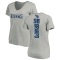 Women's Brian Orakpo Backer V-Neck T-Shirt - Ash
