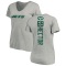 Women's Bruce Hector Backer V-Neck T-Shirt - Ash