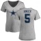 Women's Bryan Anger Name & Number T-Shirt - Ash