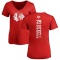 Women's Bryan Bickell One Color Backer T-Shirt - Red