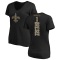 Women's Bryan Bresee Backer Slim Fit T-Shirt - Black