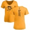Women's Bryan Rust One Color Backer T-Shirt - Gold