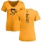 Women's Bryan Rust One Color Backer T-Shirt - Gold