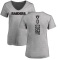 Women's Bryce Cosby Backer V-Neck T-Shirt - Ash