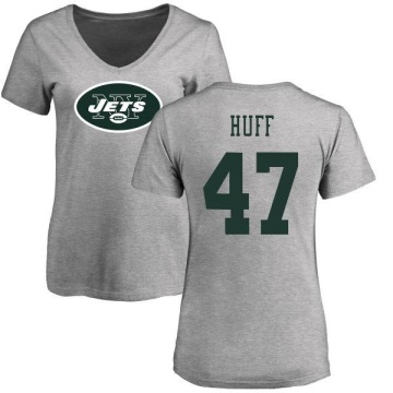 Women's Bryce Huff Name & Number Slim Fit T-Shirt - Ash