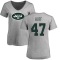Women's Bryce Huff Name & Number Slim Fit T-Shirt - Ash