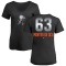 Women's Bryce Montes de Oca Midnight Mascot V-Neck T-Shirt - Black