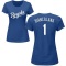Women's Buddy Biancalana Name & Number T-Shirt - Royal