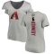 Women's Buddy Kennedy Backer Slim Fit T-Shirt - Ash