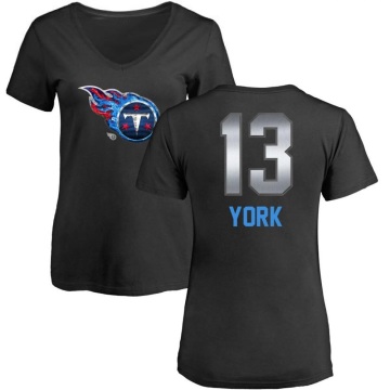 Women's Cade York Midnight Mascot T-Shirt - Black