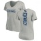 Women's Caleb Farley Backer V-Neck T-Shirt - Ash