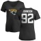 Women's Caleb Johnson Name & Number Slim Fit T-Shirt - Black