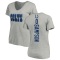 Women's Caleb Sampson Backer V-Neck T-Shirt - Ash