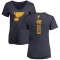 Women's Calle Rosen One Color Backer T-Shirt - Navy