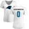 Women's Calvin Throckmorton Name & Number Slim Fit T-Shirt - White