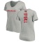 Women's Cam Gill Backer V-Neck T-Shirt - Ash