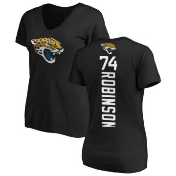 Women's Cam Robinson Backer Slim Fit T-Shirt - Black