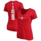 Women's Cam Whitmore Backer T-Shirt - Red