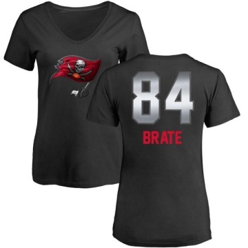 Women's Cameron Brate Midnight Mascot T-Shirt - Black