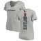 Women's Cameron Dantzler Sr. Backer V-Neck T-Shirt - Ash