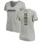 Women's Cameron Dicker Name & Number Slim Fit V-Neck T-ShirtHeather - Gray