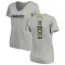 Women's Cameron Dicker Name & Number Slim Fit V-Neck T-ShirtHeather - Gray