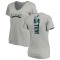 Women's Cameron Tom Backer V-Neck T-Shirt - Ash