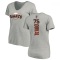 Women's Camilo Doval Backer Slim Fit T-Shirt - Ash