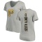 Women's Canaan Smith-Njigba Backer Slim Fit T-Shirt - Ash