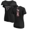 Women's Carlos Davis Backer Slim Fit T-Shirt - Black