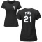 Women's Carlos Perez Name & Number T-Shirt - Black