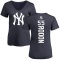 Women's Carlos Rodon Backer Slim Fit T-Shirt - Navy