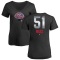 Women's Carlos Ruiz Midnight Mascot V-Neck T-Shirt - Black