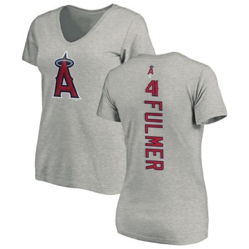 Women's Carson Fulmer Backer Slim Fit T-Shirt - Ash