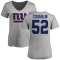 Women's Carter Coughlin Name & Number Slim Fit T-Shirt - Ash