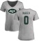 Women's Carter Warren Name & Number Slim Fit T-Shirt - Ash